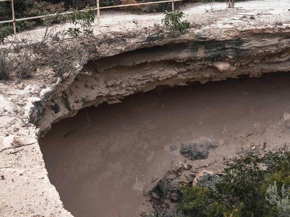 Whalers Way Sinkhole