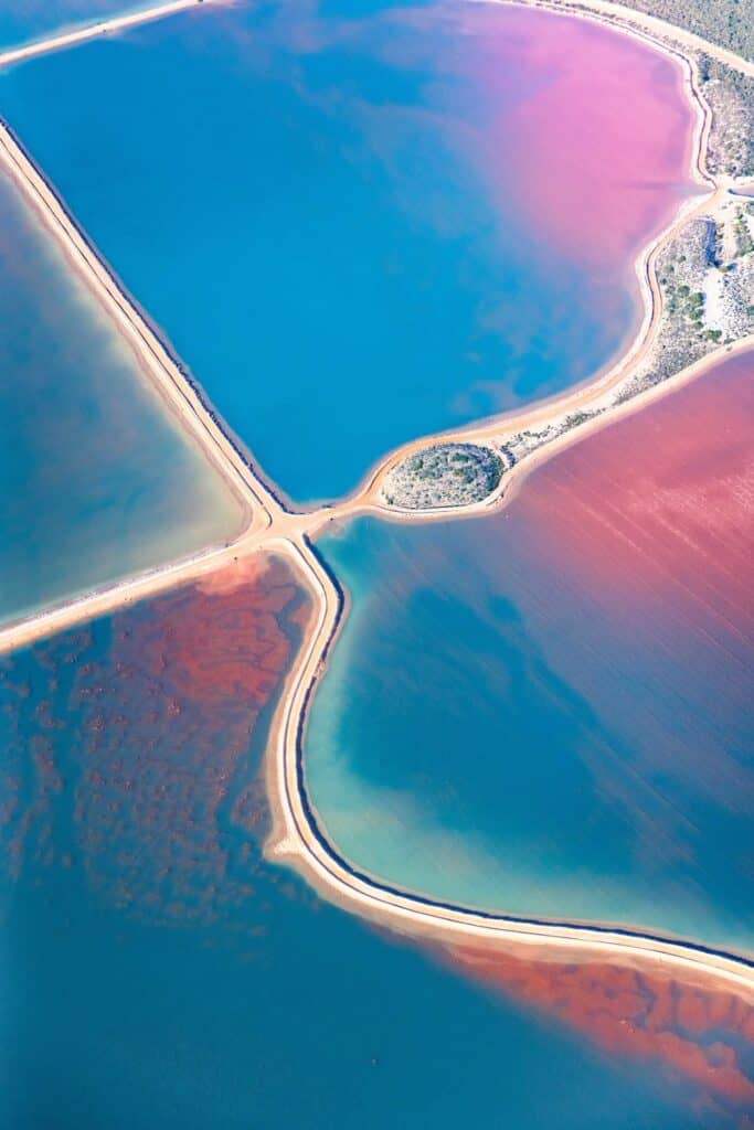 Carrarang Salt Lakes, near Denham