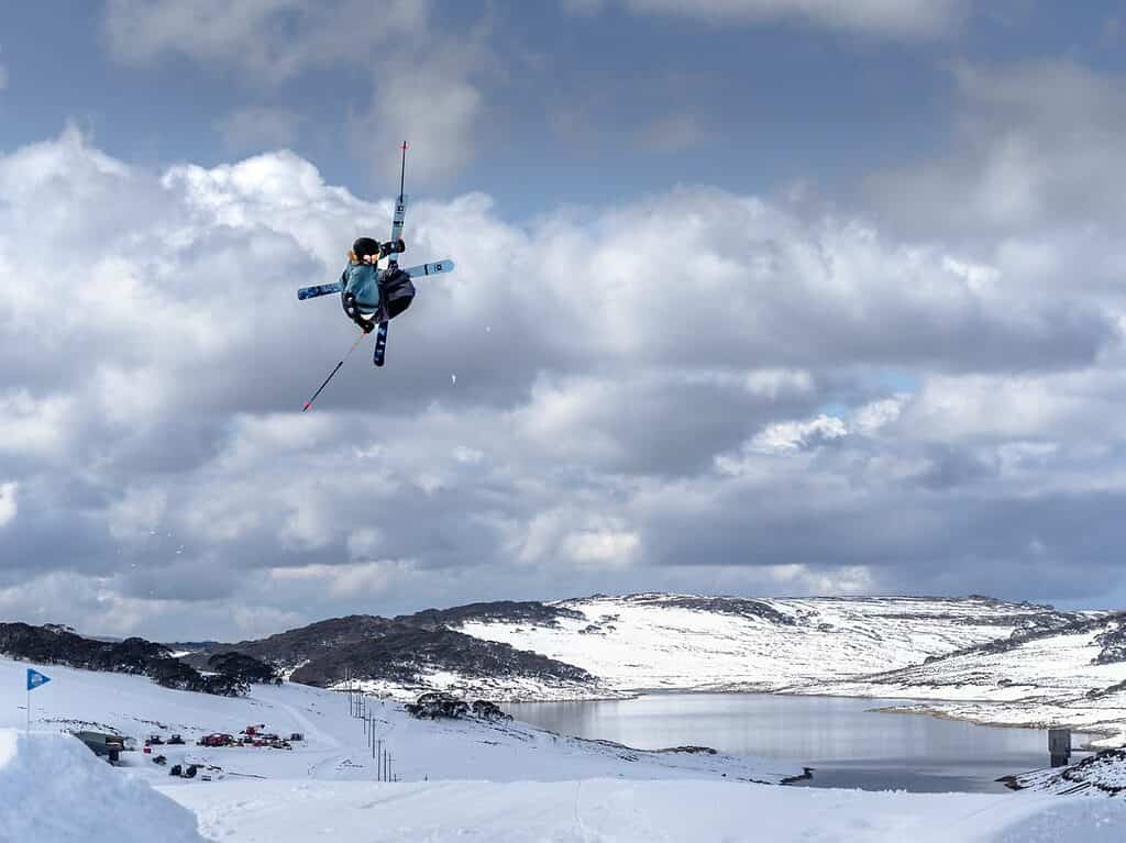 Nick Payne - Skier at Ruined Castle Terrain Park Falls Creek.